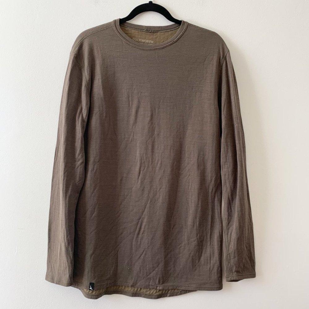 Duckworth Made in USA Men's Thermal Long Sleeved Top Shirt L Large